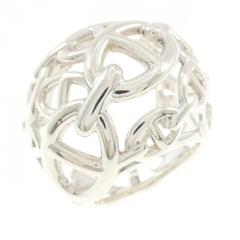 Hermes Hermès Chaine d'Ancre Enchainée Very Large Ring